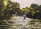 Benedikt Richert<br><p class='title'>Am Rio Jarama</p><br>Öl auf Leinwand<br> 150 x 210  cm