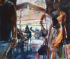 Mirta Domacinovic<br><p class='title'>Dubrovnik</p>, 2015<br>Öl auf Nessel<br> 100 x 120  cm