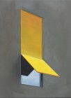 Tobias Stutz<br><p class='title'>Gelbe Markise</p>, 2014<br>Öl auf Leinwand<br> 40 x 30  cm<br> verkauft