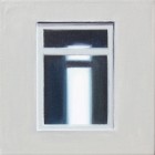 Tobias Stutz<br><p class='title'>Graues Fenster</p>, 2013<br>Öl auf Leinwand<br> 30 x 30  cm