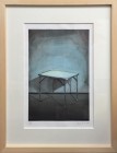 Tobias Stutz<br><p class='title'>Tisch XIV</p>, 2014<br>Mischtechnik<br> 30 x 20  cm