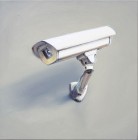 Tobias Stutz<br><p class='title'>NSA-Brother</p>, 2014<br>Öl auf Leinwand<br> 40 x 40  cm