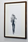 Johannes von Stenglin<br><p class='title'>out there</p>, 2012<br>Papierbogen, Rahmen <br> 70 x 50  cm<br> verkauft