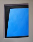 Tobias Stutz<br><p class='title'>Blaues Fenster</p>, 2014<br>Öl auf Leinwand<br> 50 x 40  cm<br> verkauft